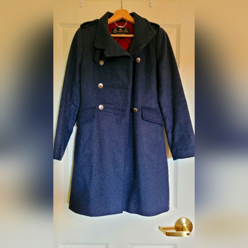 Barbour peacoat